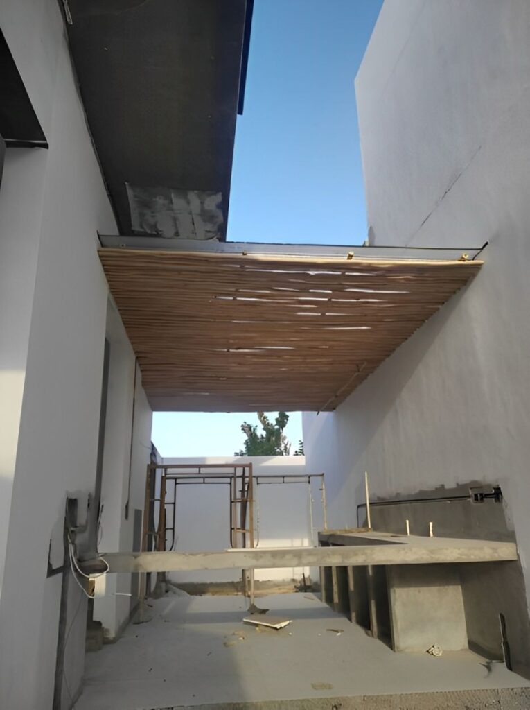 Jasa Pemasangan Plafon Kayu Galam